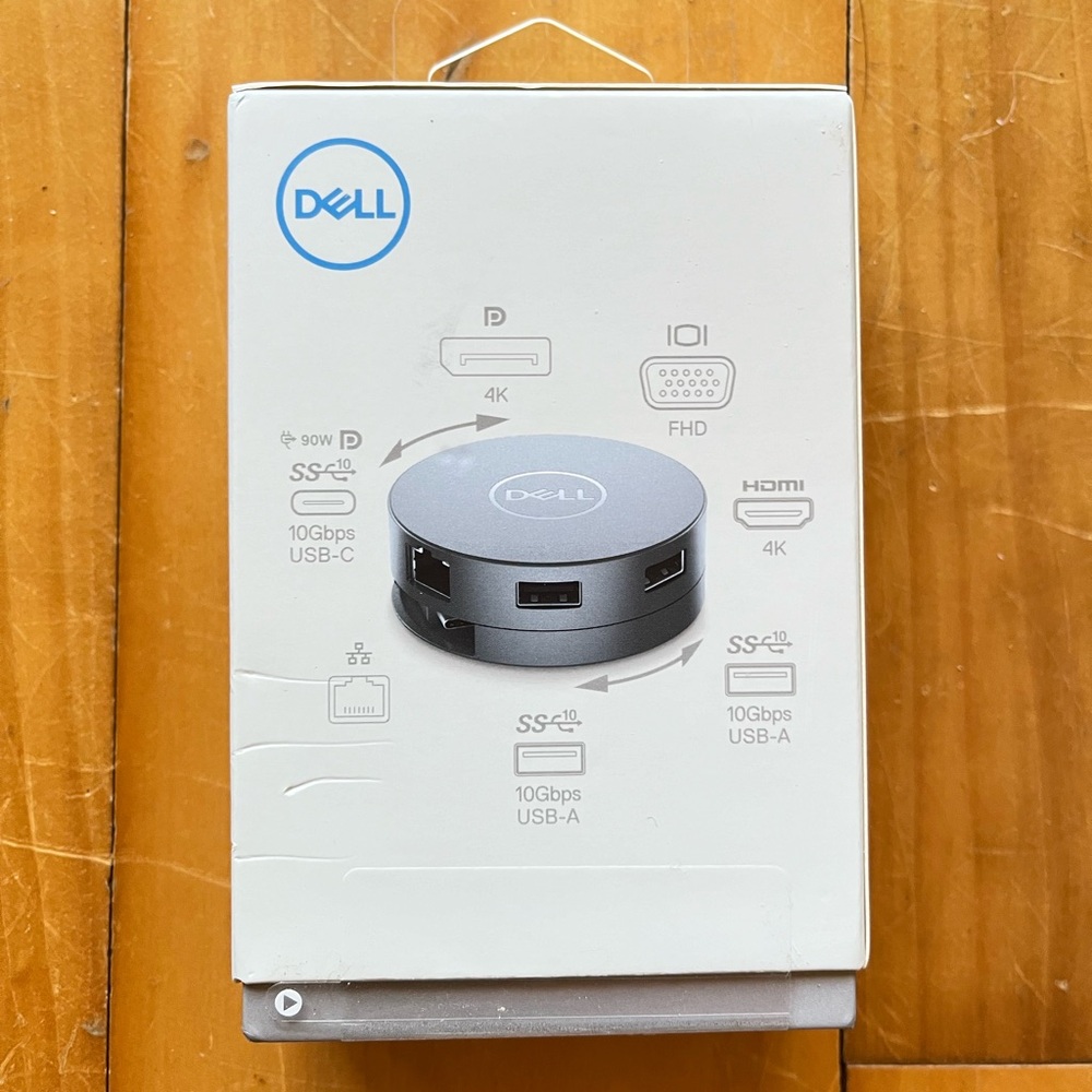 Dell 7-in-1 USB-C Multiport Adapter NWT - Picture 2 of 2